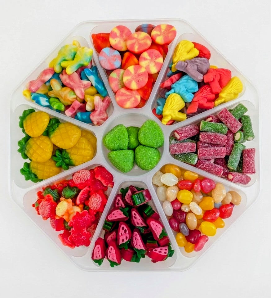 Oasis Gummy Sweet Platter, Pick & Mix party -  gift tray